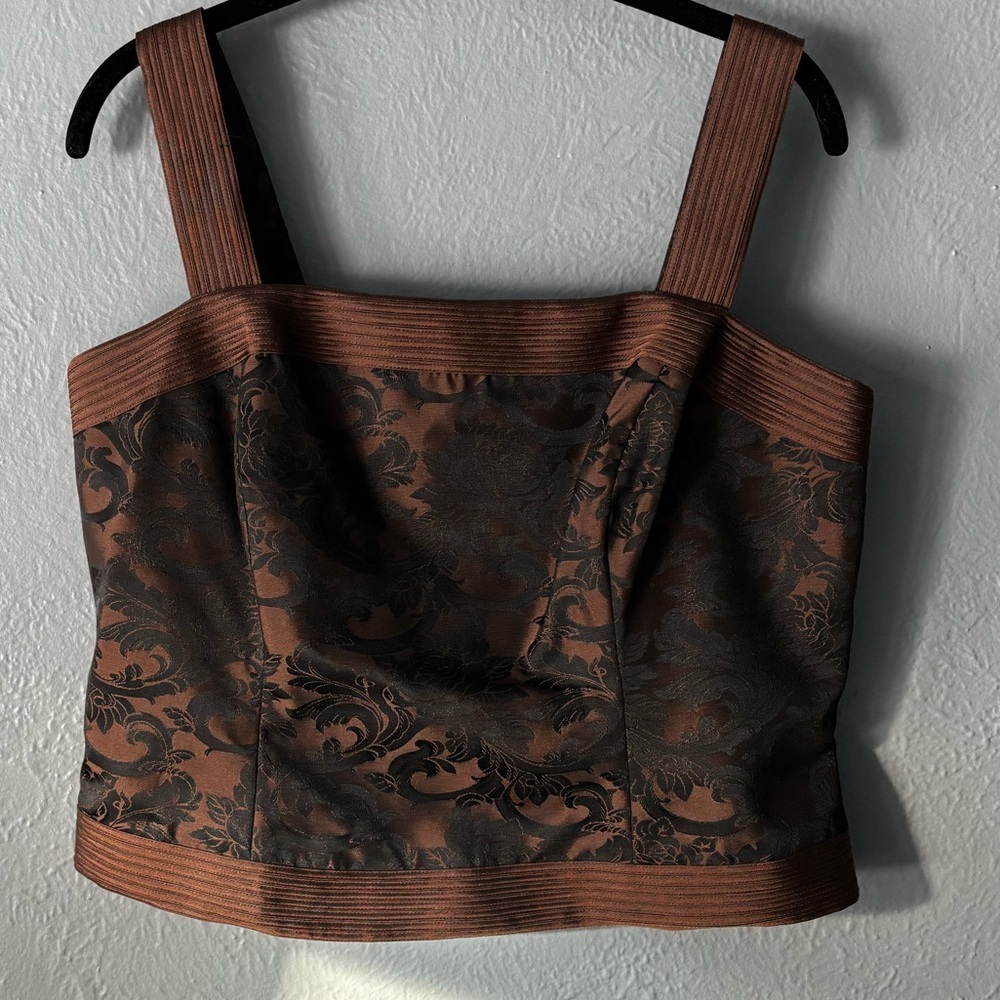 Js Collections | Structured | Tank | Bronze | Flo… - image 8